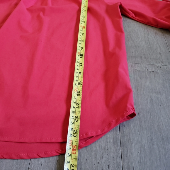 Pomelo Red 3/4 Length Sleeve Flair Out Blouse Size XL - Picture 9 of 10